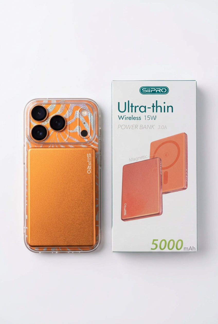 POWER BANK MAGSAFE ULTRA SLIM COSMIC ORANGE