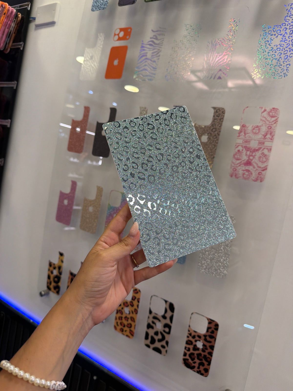 Idrocustom glitter leo