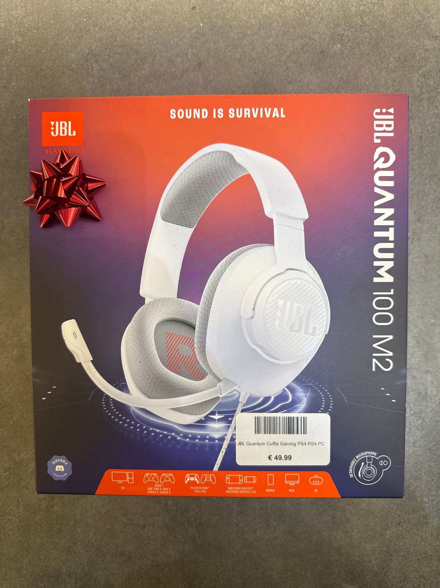 Jbl quantum cuffia gaming ps4-ps5-pc