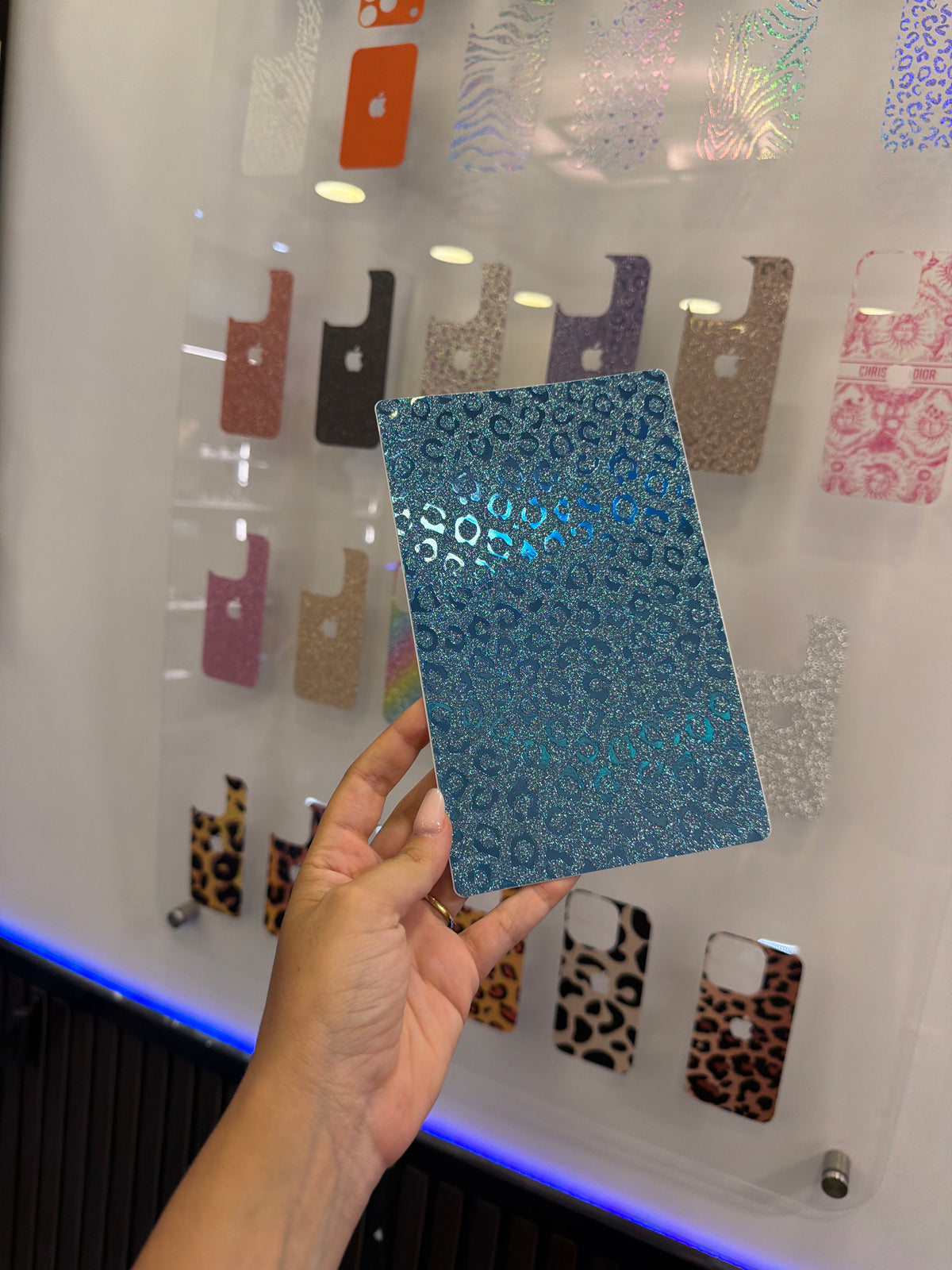 Idrocustom glitter leo