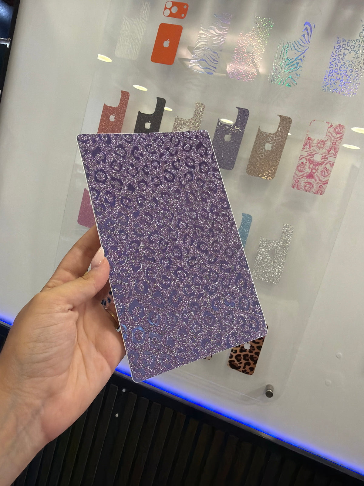 Idrocustom glitter leo