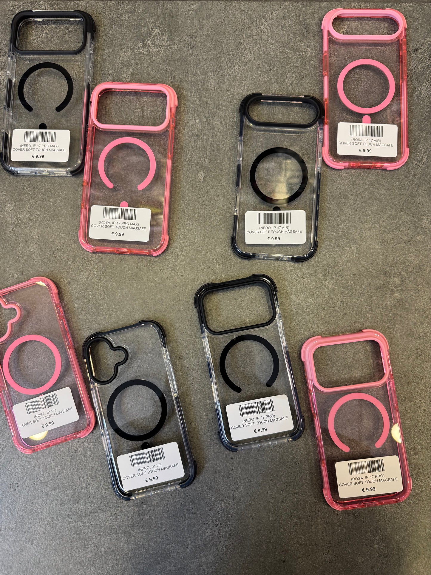 COVER SOFT TOUCH MAGSAFE SERIE 17