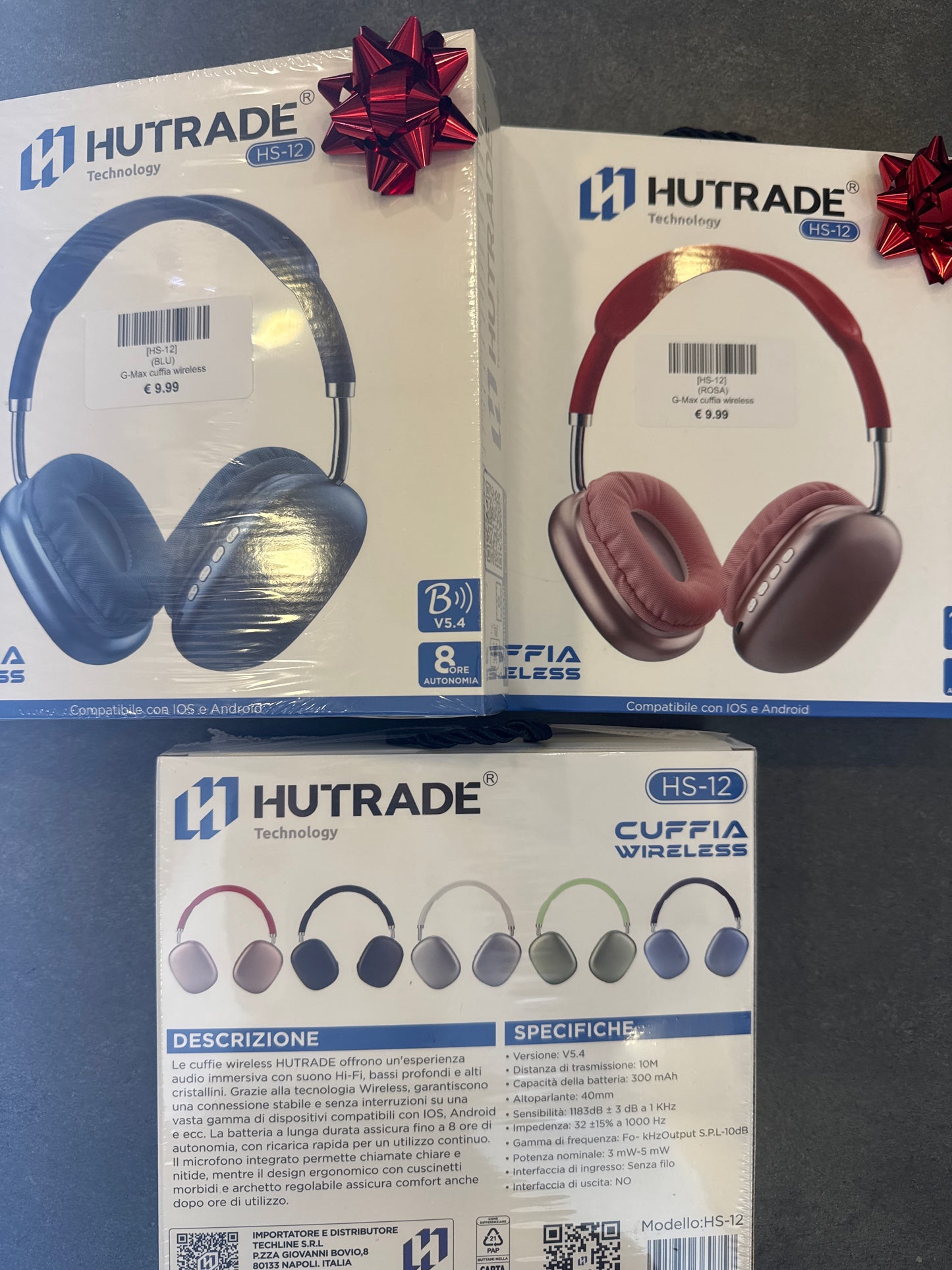 Cuffia G-Max wireless Ios&Android