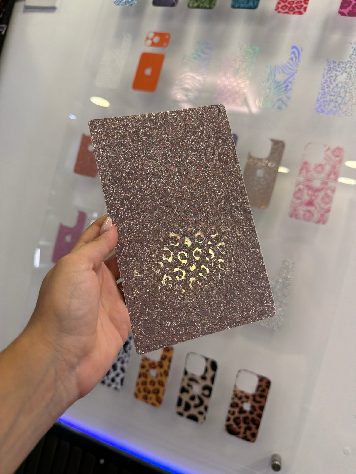 Idrocustom glitter leo