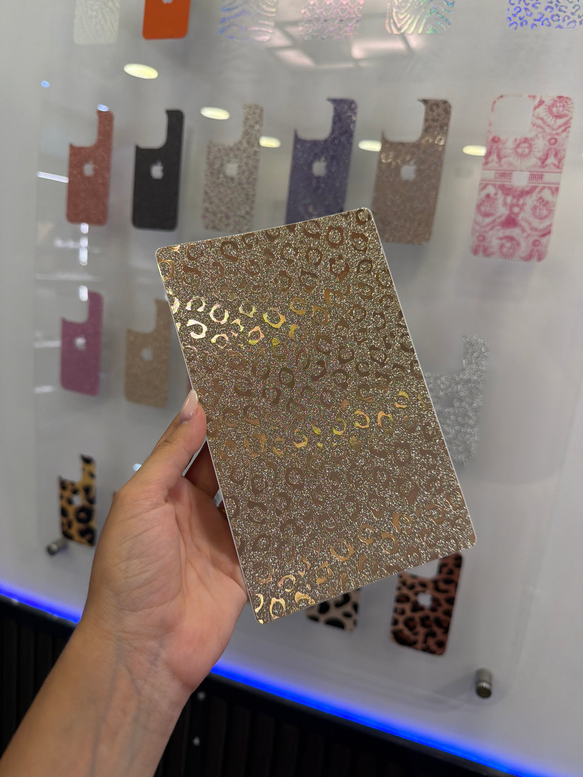 Idrocustom glitter leo