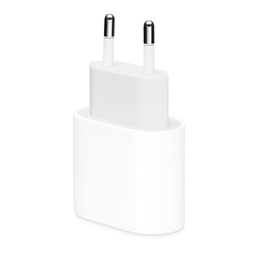 ALIMENTATORE USB-C 20W MHJE3ZM/A CARICABATTERIE FAST